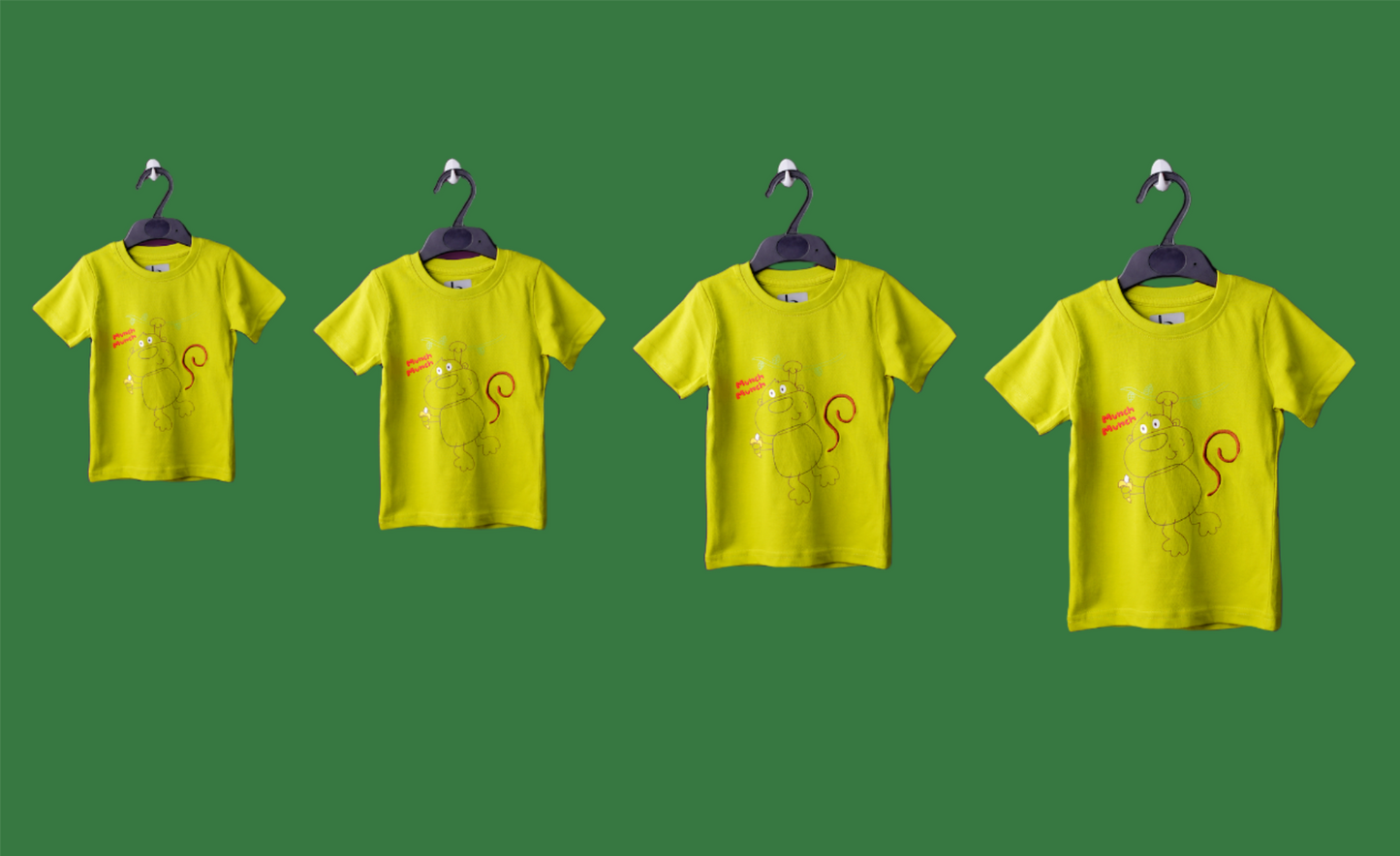 Naughty Munchy Monkey T-Shirt & Shorts set