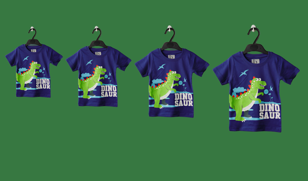 Cool Dino Navy Blue T-Shirt & Shorts set